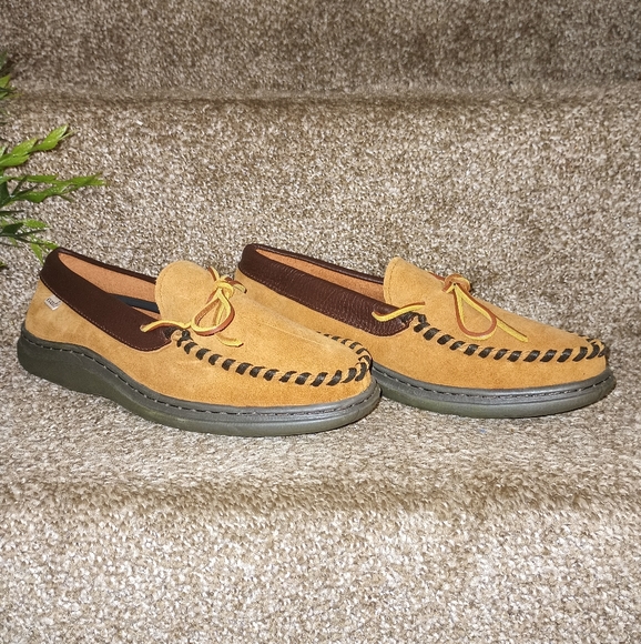Brand New Mens L.B. Evans slip mocs - Picture 2 of 8